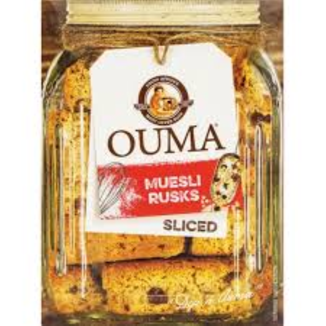 OUMA MUESLI RUSKS SLICED 450G